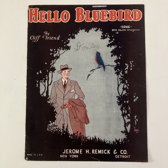 1920s 1930s Vintage Sheet Music  Mickey Rooney Judy Garland Indian Love Call - Picture 4 of 16